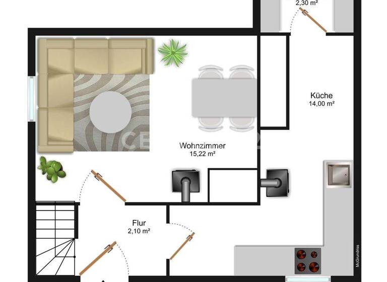 Einfamilienhaus zum Kauf 139.000 € 3 Zimmer 76 m² 639 m² Grundstück Rüddingshausen Rabenau 35466