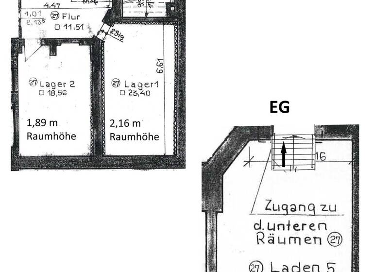 Laden zur Miete provisionsfrei 2.268 € 4 Zimmer 108 m² Verkaufsfläche Zentrum-Nordwest Leipzig 04105