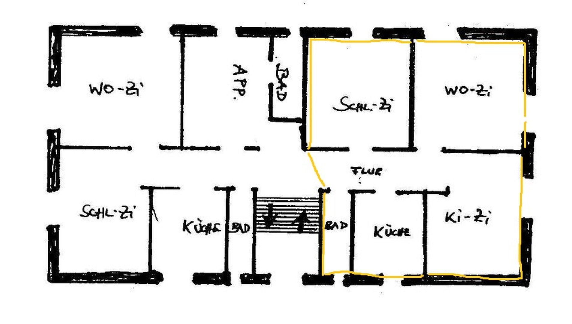 Wohnung zur Miete 380 € 3 Zimmer 60 m²<br/>Wohnfläche EG<br/>Geschoss 01.02.2025<br/>Verfügbarkeit An der Ruh 5 Wallhausen 55595