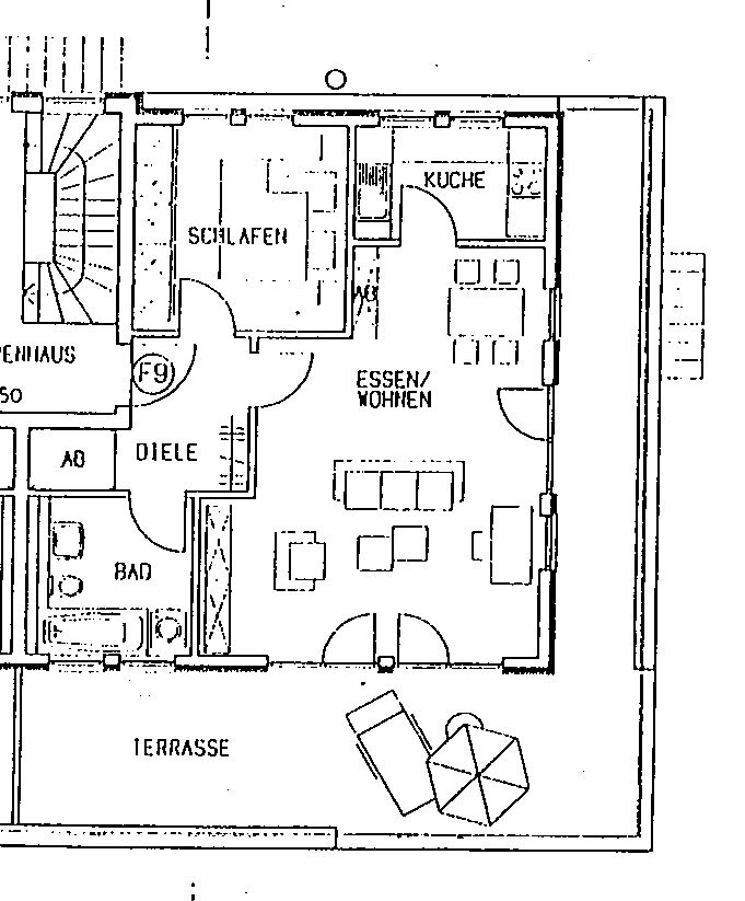 Terrassenwohnung zur Miete 700 € 2 Zimmer 77,5 m²<br/>Wohnfläche 3.<br/>Geschoss ab sofort<br/>Verfügbarkeit Ribbeckweg 20 Groß Glienicke Potsdam 14467