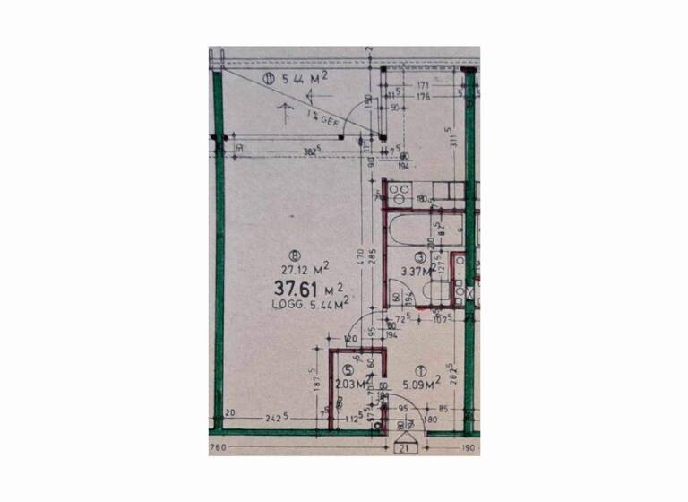 Studio zur Miete 536 € 1 Zimmer 37,6 m² Klosterneuburg 3400