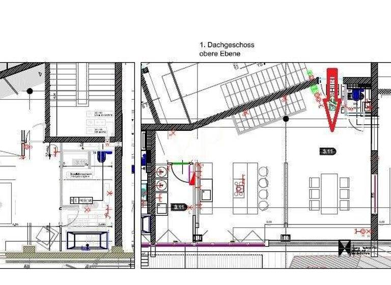 Maisonette zur Miete 2.380 € 4 Zimmer 170 m² 2. Geschoss Oststadt Mannheim / Oststadt 68165