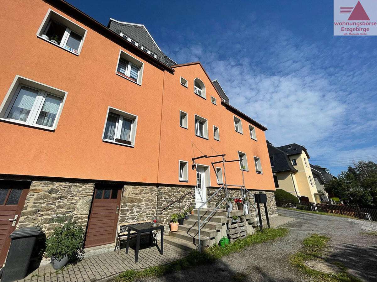 Wohnung zur Miete 220 € 2 Zimmer 42 m²<br/>Wohnfläche EG<br/>Geschoss Zwönitzer Straße 50 Grünhain Grünhain-Beierfeld 08344