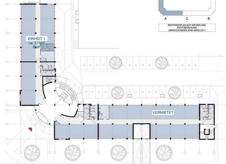 Bürokomplex zur Miete 94 Zimmer 8.854 m² Bürofläche teilbar ab 199 m² Schwaig Oberding 85445