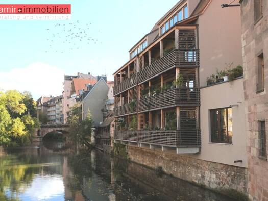 Wohnung zur Miete 2.060 € 2 Zimmer 110 m² EG frei ab sofort Untere Wörthstraße 18 Lorenz Nürnberg 90403