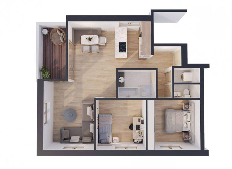 Wohnung zum Kauf 496.000 € 3,5 Zimmer 73 m² Göfis 6811