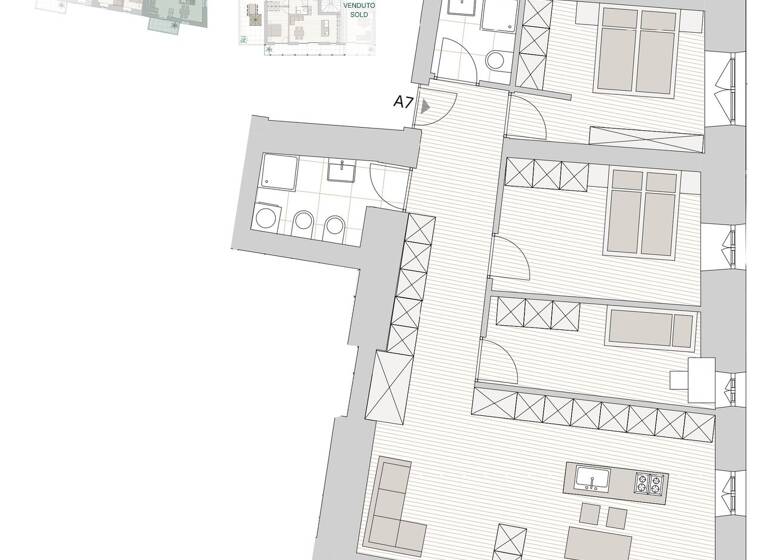 Wohnung zum Kauf 397.000 € 4 Zimmer 87,4 m² 2. Geschoss Leitach 55 Klausen 39043