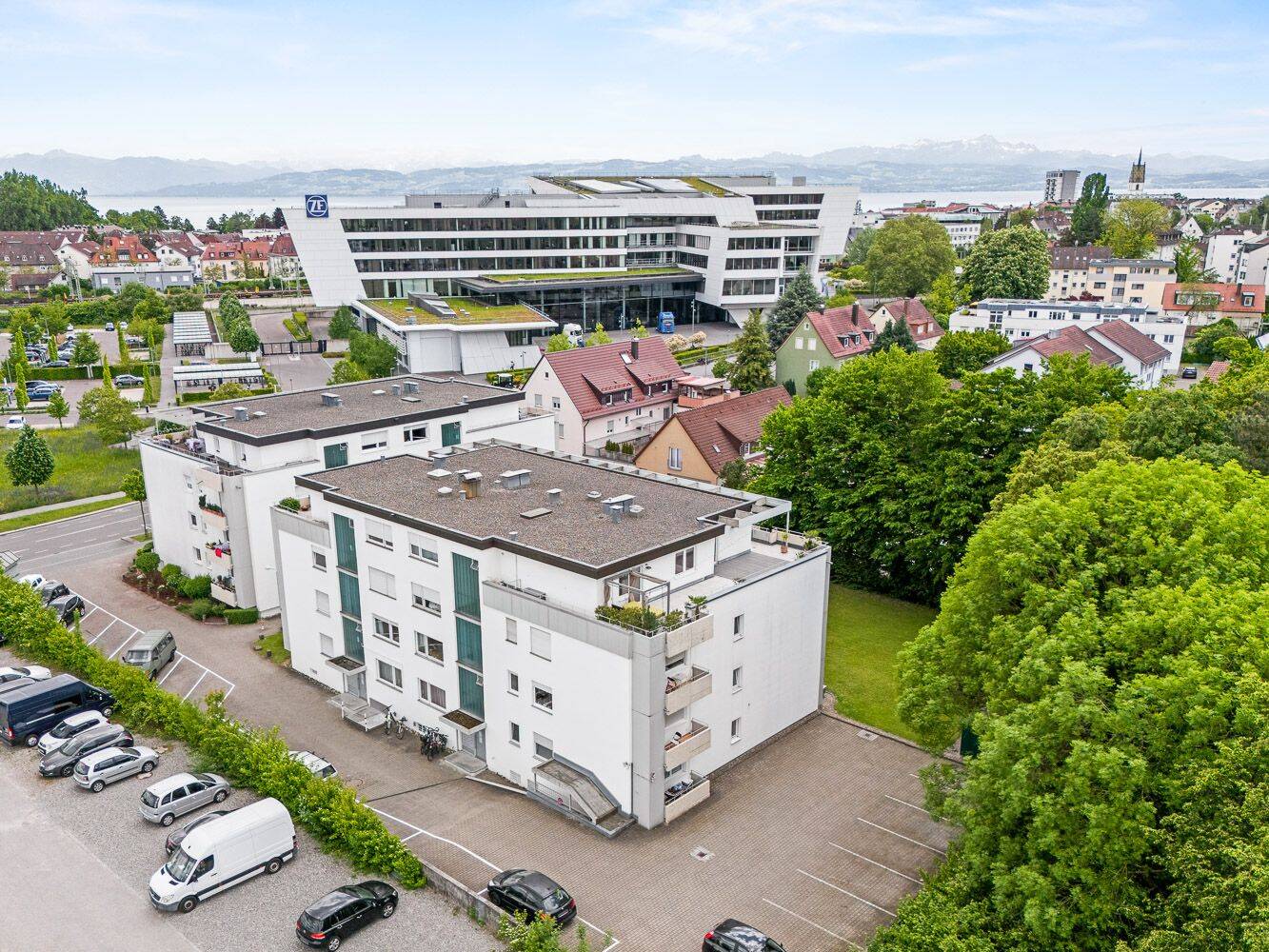 Penthouse am Olgapark mit Aussicht ins Grüne