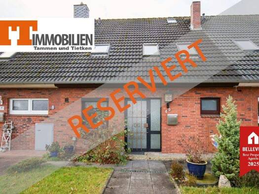 Reihenmittelhaus zum Kauf 175.000 € 5 Zimmer 104,1 m² 230 m² Grundstück Fedderwardergroden Wilhelmshaven-Coldewei-Himmelreich 26388