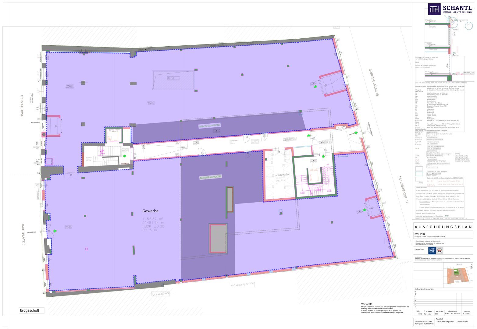 Immobilie zum Kauf als Kapitalanlage geeignet 7.760.000 € 3.172 m²<br/>Fläche 1.432 m²<br/>Grundstück Hauptplatz Feldbach 8330