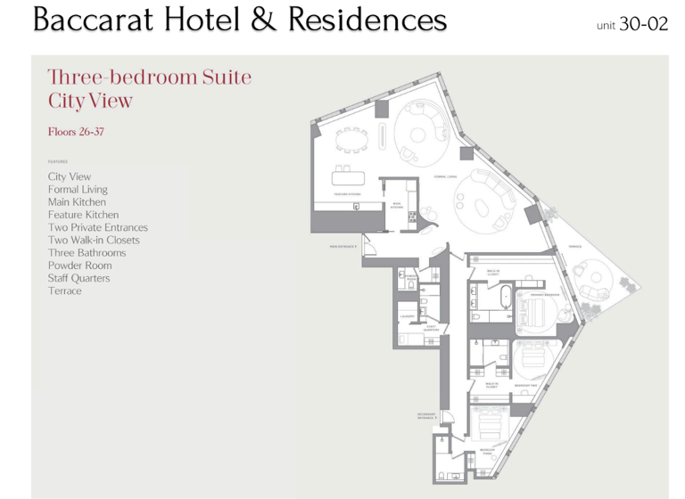 Wohnung zum Kauf 8.170.298 € 5 Zimmer 341 m² Dubai