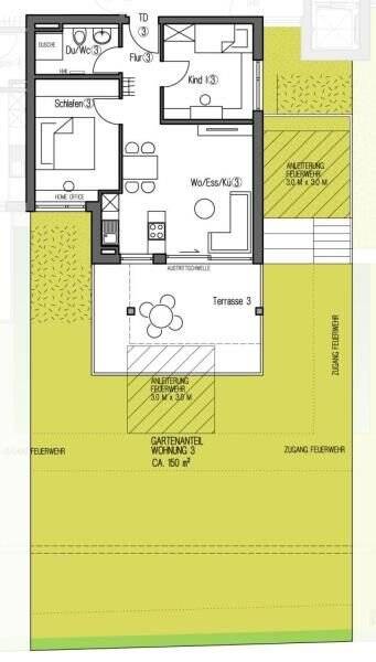 Wohnung zum Kauf provisionsfrei 419.900 € 3 Zimmer 62,9 m²<br/>Wohnfläche Beethovenstraße 64 Ost Ludwigsburg 71640