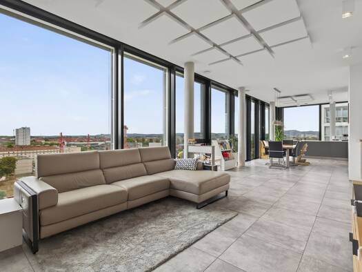 Wohnung zum Kauf 980.000 € 3 Zimmer 140 m² 10. Geschoss Innenstadt-Ost Karlsruhe 76131