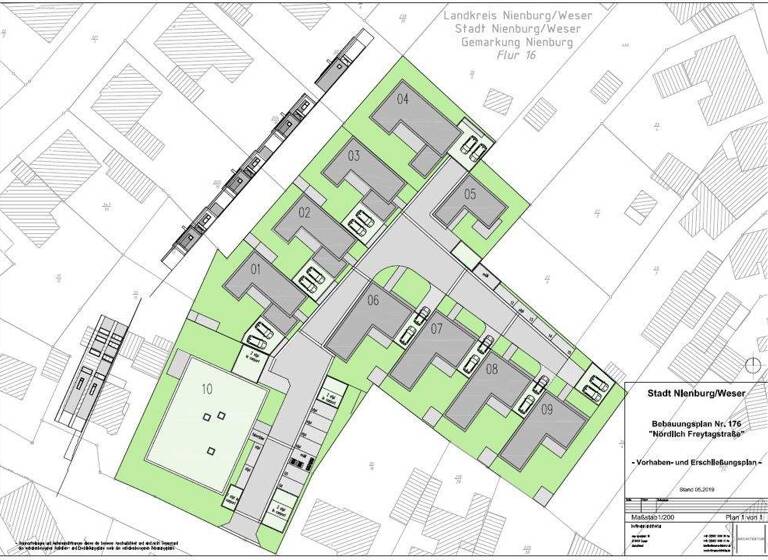 Bungalow zum Kauf provisionsfrei 499.000 € 4 Zimmer 124,3 m² 360 m² Grundstück Hildebrandstraße 2 Nienburg Nienburg (Weser) 31582