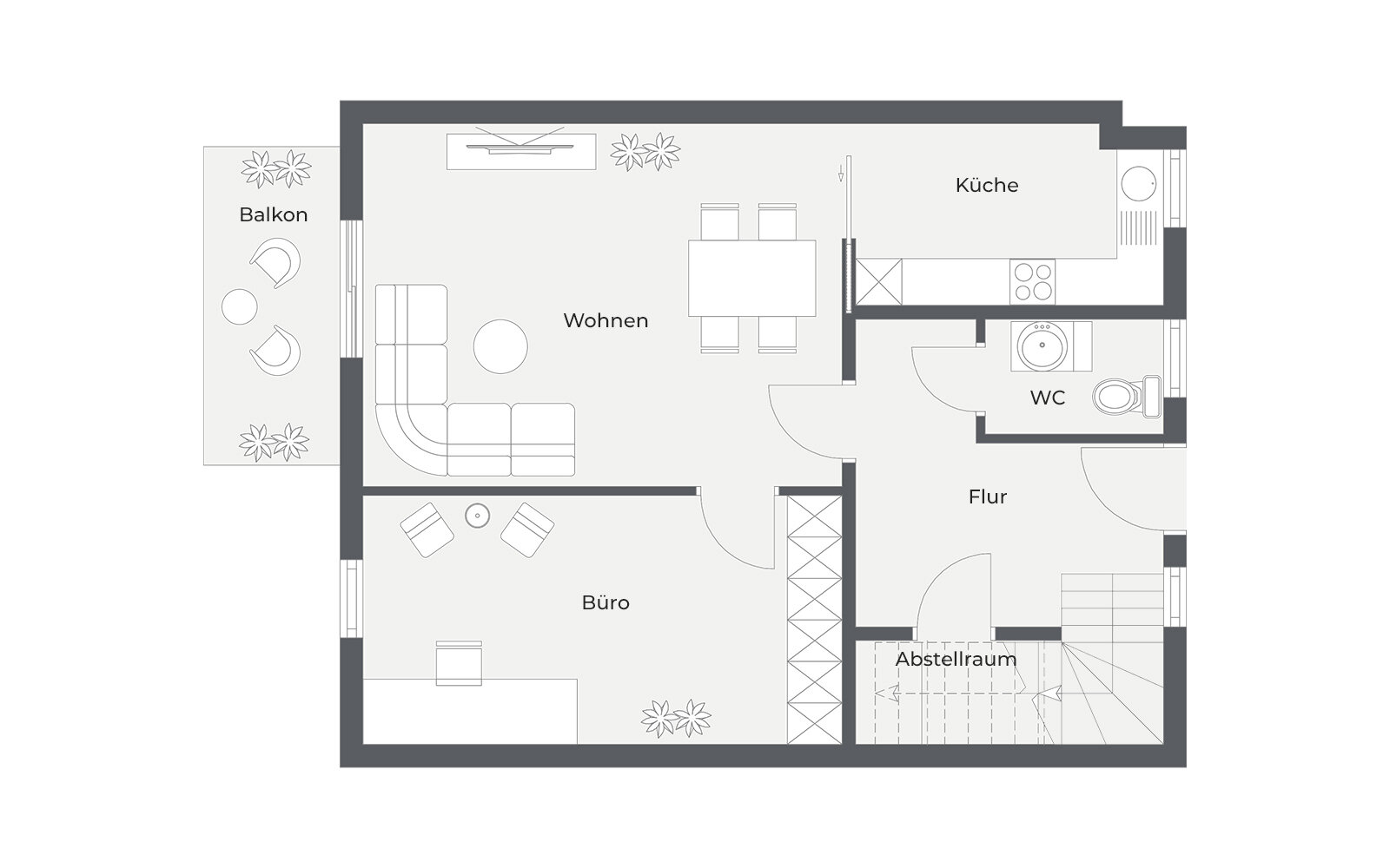 Maisonette zum Kauf 595.000 € 3,5 Zimmer 89 m²<br/>Wohnfläche 2.<br/>Geschoss Neufahrn Neufahrn bei Freising 85375