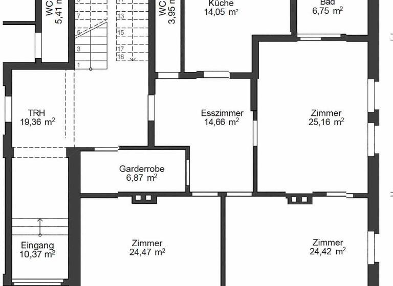 Wohnung zur Miete 1.500 € 3,5 Zimmer 125 m²<br/>Wohnfläche 01.06.2025<br/>Verfügbarkeit Mozartstraße 22 Kempten Kempten 87435