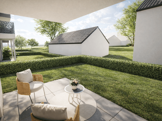 Terrassenwohnung zum Kauf - Neubau provisionsfrei 580.000 € 3 Zimmer 80,4 m² EG Uhlandstraße Gärtringen Gärtringen 71116