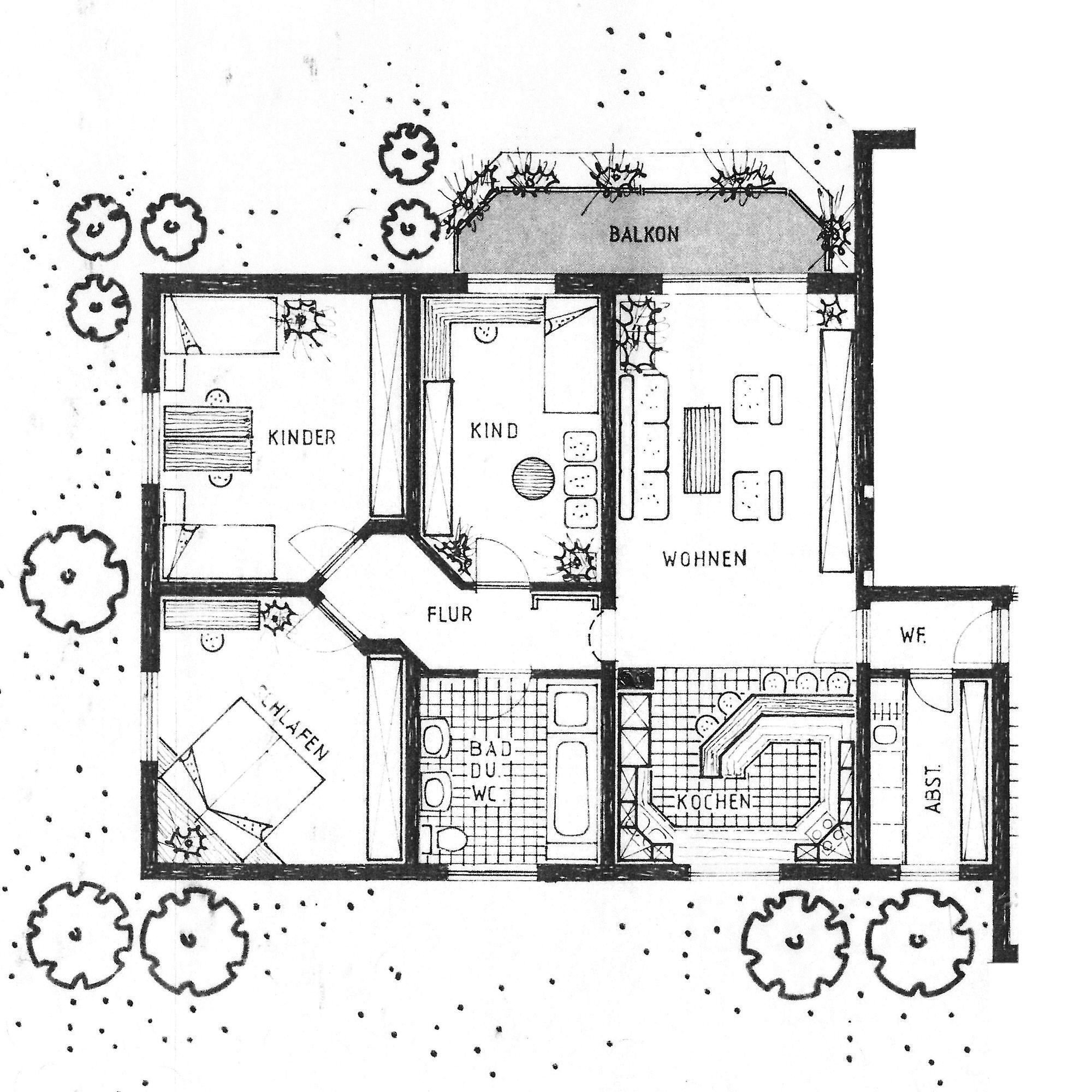 Wohnung zur Miete 600 € 4 Zimmer 111,1 m²<br/>Wohnfläche 1.<br/>Geschoss Kaisergrubenstr. 13 Gersdorf 09355