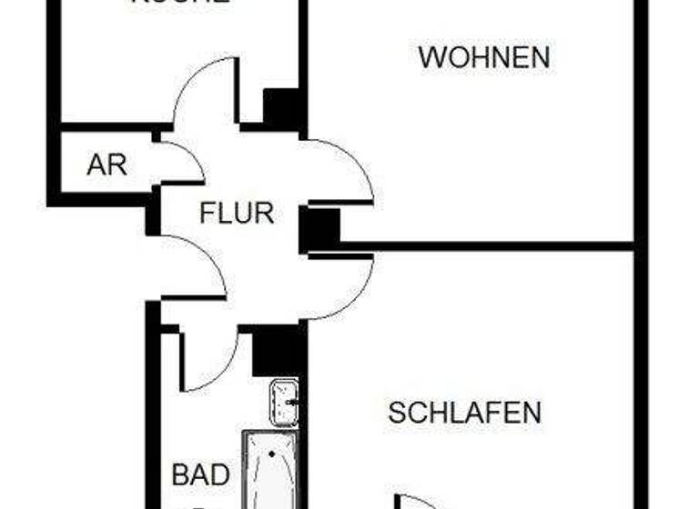 Wohnung zur Miete 547 € 3 Zimmer 54,5 m² frei ab 29.03.2026 Peterskopfstr. 8 Lindenhof Mannheim 68163