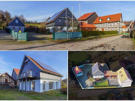 Hotel zum Kauf 495.000 € 19 Zimmer 16 Betten 100 m² Gastrofläche 1.221 m² Grundstück Reussengasse 20 Bad Colberg Bad Colberg-Heldburg / Bad Colberg 98663