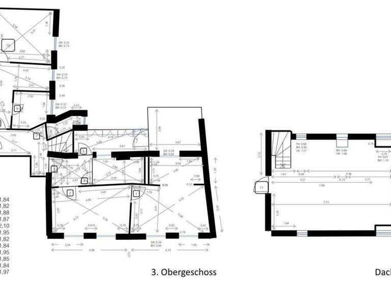 Maisonette zur Miete 2.090 € 5 Zimmer 145 m² 3. Geschoss Heilig-Grab-Gasse 4 Innenstadt Augsburg / Zentrum 86150