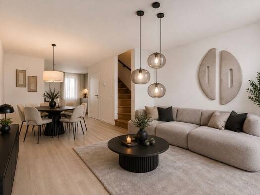 Reihenhaus zum Kauf - Erstbezug provisionsfrei 659.990 € 5,5 Zimmer 118 m² 143 m² Grundstück frei ab sofort Hirschlanden Ditzingen 71254