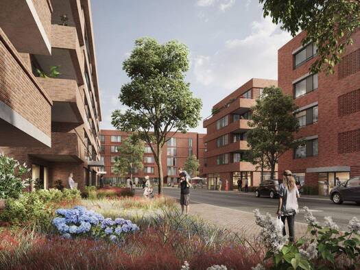Wohnung zur Miete - Erstbezug 526 € 3 Zimmer 74 m² frei ab sofort Wandsbek Wandsbek 22041