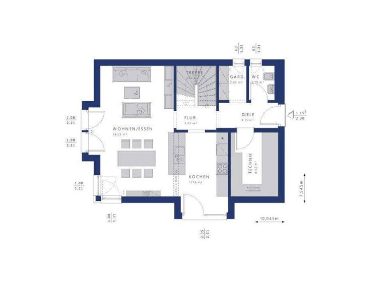 Einfamilienhaus zum Kauf 589.000 € 6 Zimmer 122 m² 505 m² Grundstück Muthmannshofen Altusried 87452