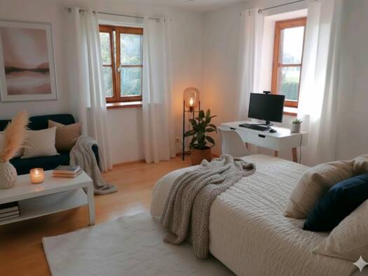 Studio zur Miete 760 € 1 Zimmer 22 m² frei ab 01.02.2026 Eichenkofen Erding 85435