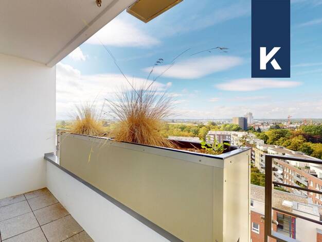 Wohnung zur Miete 1.320 € 2 Zimmer 58 m² 11. Geschoss Iltisstr. 166 Neuehrenfeld Köln 50825