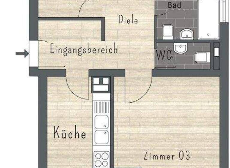 Studio zur Miete 750 € 1 Zimmer 14 m² Thalk.Obersendl.-Forsten-Fürstenr.-Solln München 81475