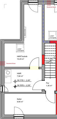 Doppelhaushälfte zum Kauf 480.000 € 6 Zimmer 131,3 m²<br/>Wohnfläche 241,8 m²<br/>Grundstück Durmersheim Durmersheim 76448