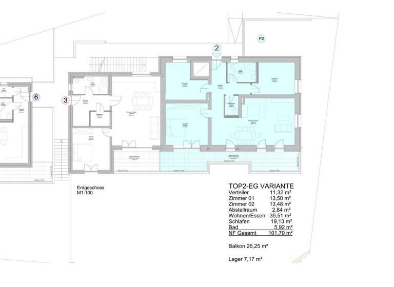 Wohnung zum Kauf 415.000 € 4 Zimmer EG Voitsberg 8570