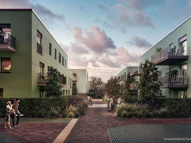 Wohnung zum Kauf - Neubau provisionsfrei 569.900 € 3 Zimmer 81,5 m² 1. Geschoss Leyendeckerstraße 27 Ehrenfeld Köln 50825