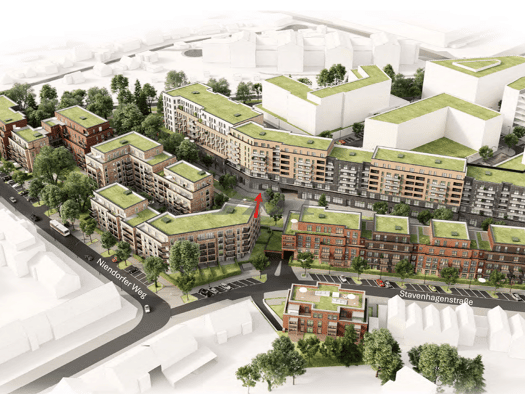 Laden zur Miete - Erstbezug provisionsfrei 16 € 199,1 m² Verkaufsfläche Stavenhagenstraße Groß Borstel Nord 22453