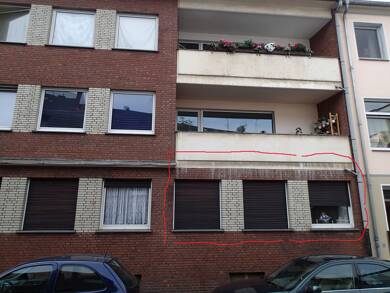 Wohnung zur Miete 550 € 2 Zimmer 67 m² EG Vinzenzstr.23 Cracau Krefeld 47798