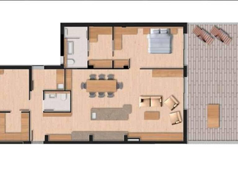Wohnung zum Kauf - Erstbezug provisionsfrei 638.000 € 3 Zimmer 121,1 m² 1. Geschoss Arta 07570