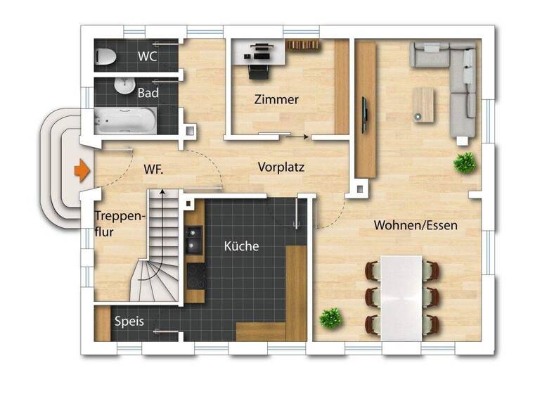Einfamilienhaus zum Kauf 439.000 € 6 Zimmer 139 m² 1.030 m² Grundstück Thannhausen 86470