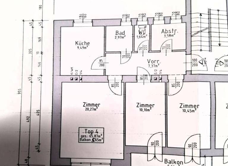 Wohnung zur Miete 477 € 3 Zimmer 66 m² 2. Geschoss Mörbisch am See 7072