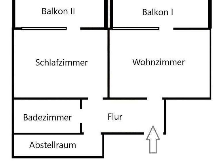 Wohnung zum Kauf 310.000 € 2 Zimmer 57 m² 4. Geschoss Richthofenstraße 18 e Borkum 26757