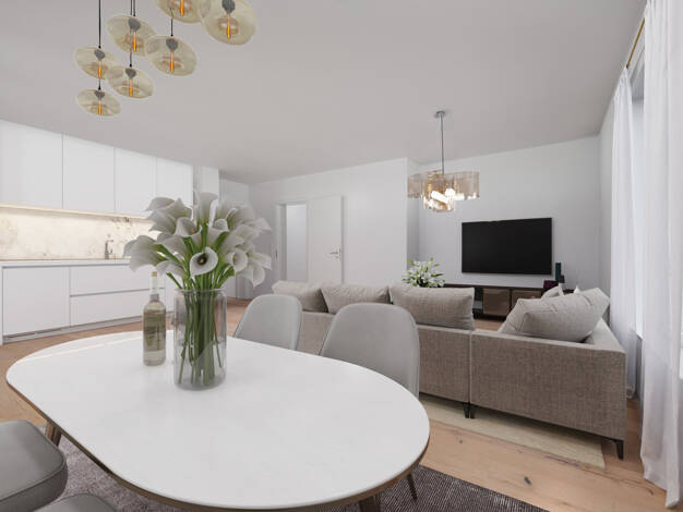 Wohnung zur Miete - Erstbezug 1.595 € 3 Zimmer 102,7 m² 2. Geschoss Werder (Havel) 14542