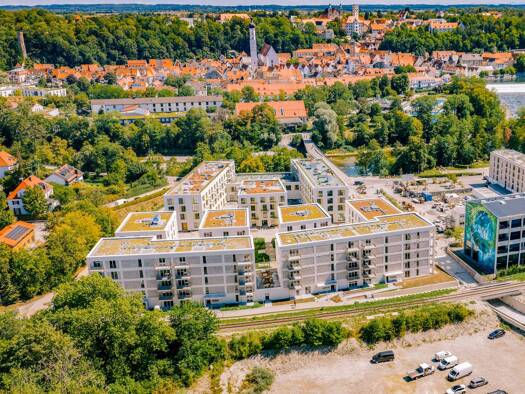 Wohnung zum Kauf - Erstbezug provisionsfrei 419.900 € 1,5 Zimmer 47,3 m² 1. Geschoss Landsberg Landsberg am Lech 86899