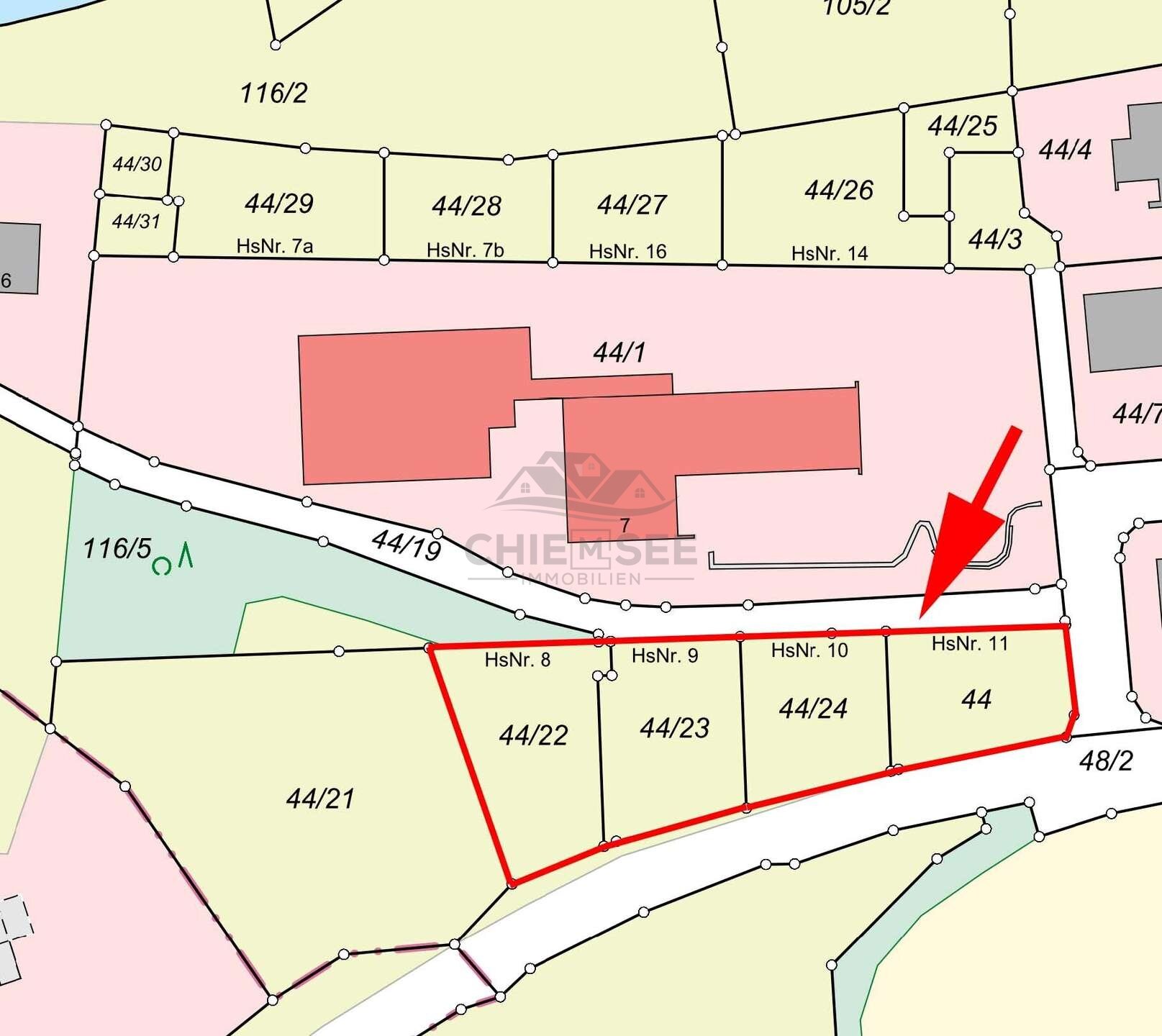 Grundstück zum Kauf provisionsfrei 1.804 m²<br/>Grundstück vorhanden<br/>Baugenehmigung Rothäuslweg 10 Hirten Burgkirchen an der Alz 84508