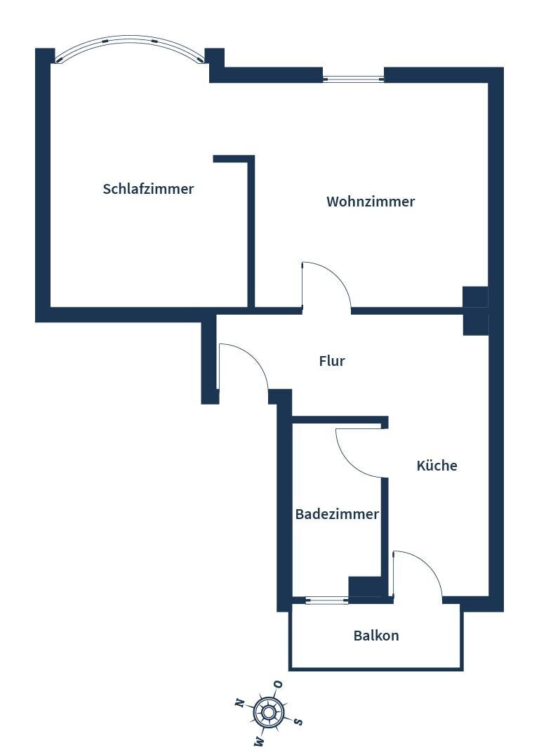 Wohnung zum Kauf 249.000 € 2 Zimmer 52 m²<br/>Wohnfläche 3.<br/>Geschoss Griesheim Frankfurt am Main 65933