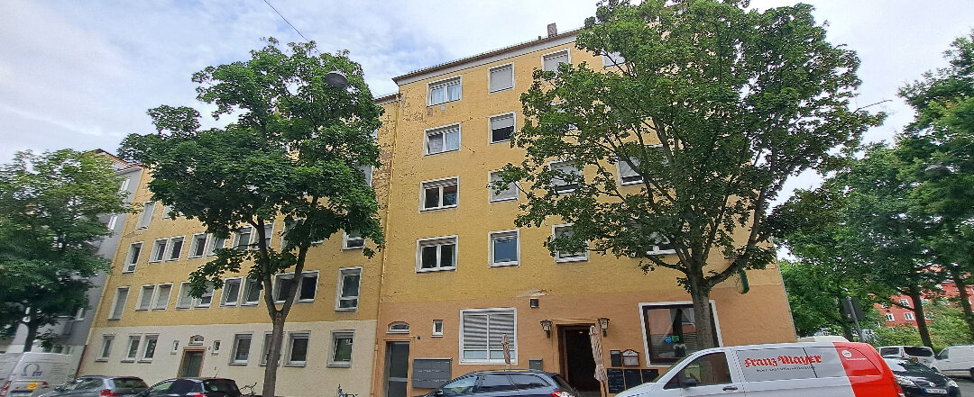 Wohnung zur Miete 582 € 2 Zimmer 53,9 m²<br/>Wohnfläche 1.<br/>Geschoss 01.02.2025<br/>Verfügbarkeit Kriemhildstraße 11 Glockenhof Nürnberg 90461