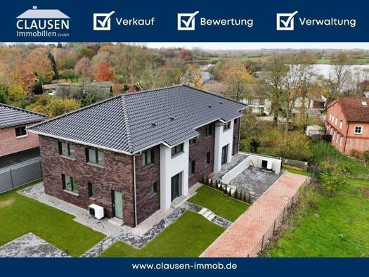 Doppelhaushälfte zum Kauf - Erstbezug 690.000 € 6 Zimmer 163,5 m² 449 m² Grundstück Molfsee 24113