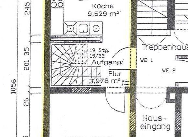 Maisonette zur Miete 460 € 3 Zimmer 80 m² Kantstr. 9 Südvorstadt Plauen 08527