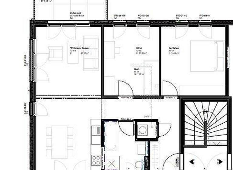 Wohnung zur Miete - Erstbezug 1.276 € 3 Zimmer 79,8 m² 1. Geschoss frei ab 01.07.2026 Trachauer Straße 27 a Mickten Dresden 01139