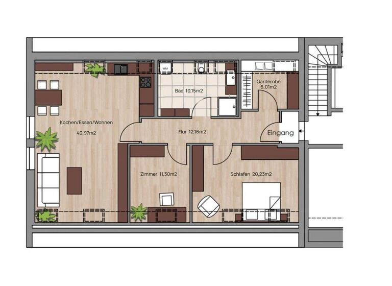Wohnung zur Miete 1.000 € 3 Zimmer 100 m² Schrobenhausen 86529