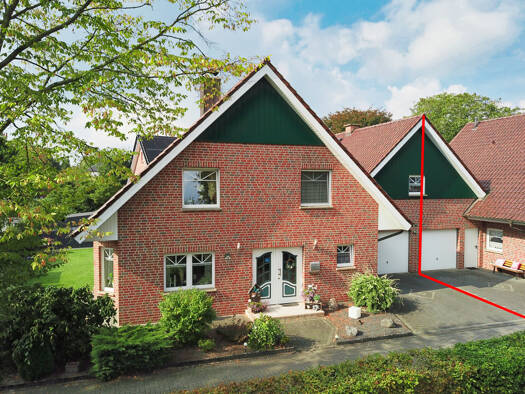 Doppelhaushälfte zum Kauf 304.900 € 4 Zimmer 118,9 m² 408 m² Grundstück Neuenhaus 49828